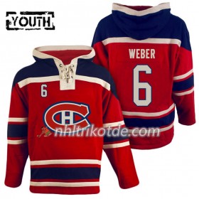 Montreal Canadiens Shea Weber 6 Rot Sawyer Hooded Sweatshirt - Kinder
